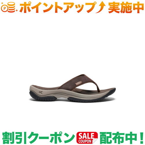 クーポン券別れ別れ中★(キーン)KEEN コナ フリップ ティージー サンダル KONA FLIP TG  (java/DARK EARTH ) | メンズ
