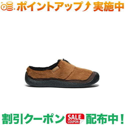クーポン配布中★(キーン)KEEN HOWSER 3 SLIDE (BISON/BLACK) | メンズ|クロスキャンパー