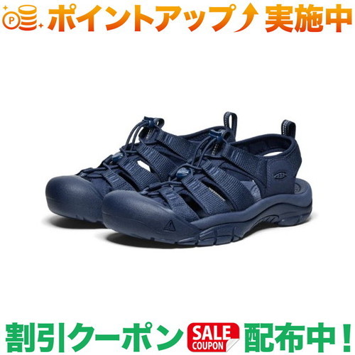 クーポン配布中★(キーン)KEEN ニューポート エイチツー サンダル (MONOCHROME/NAVY) | メンズ