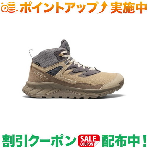 クーポン配布中★(キーン)KEEN ハイトレイル ミッド ウォータープルーフ (Safari/Steel Grey) | メンズ 15,048円