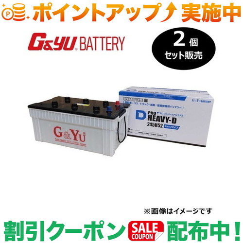 クーポン配布中★(G&Yu) 【2個セット販売】 PRO HEAVY-Dシリーズ HD-245H52 (液栓キャップタイプ) ※北海道、沖縄県の個人宅様への配送不可