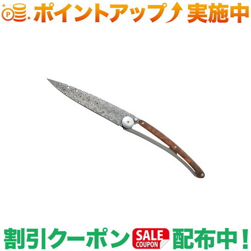 クーポン券別れ別れ中★(ディージョ)Deejo deejo damascus 37g Snake wood