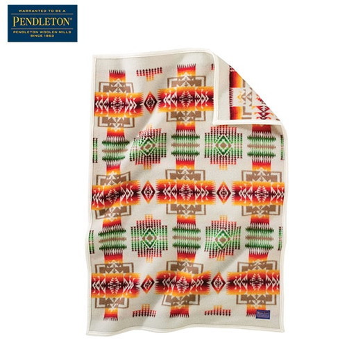 SPRING SALE開催中★(ペンドルトン)PENDLETON チーフジョゼフクリブブランケット IVO