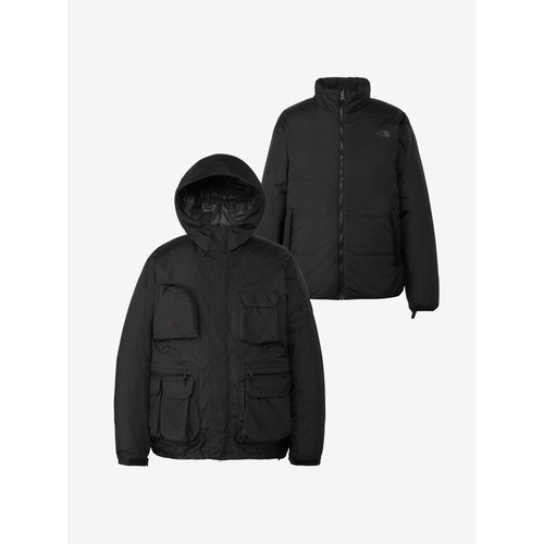 SPRING SALE開催中★(ザ・ノース・フェイス)THE NORTH FACE ウーロスフィールドユーティリティトリクライメイトジャケット (ブラック) | メンズ