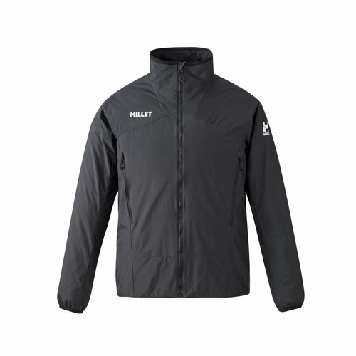 SPRING SALE執り行なう中★(ミレー)MILLET ブリーズバリヤー II ラインド 上衣 M  (BLACK - NOIR) アウトドア-スポーツ・アウトドア
