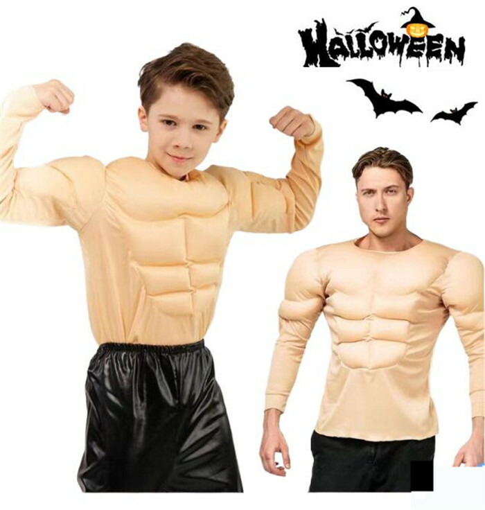 【楽天市場】ハロウィン 仮装 筋肉スーツ 子供用 大人用 …