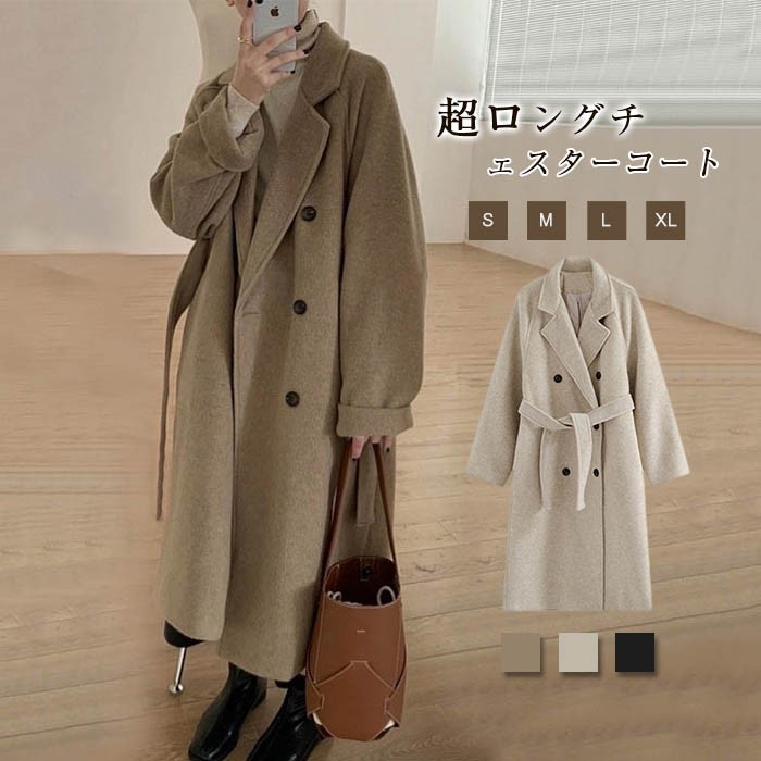 楽天市場】 オーバーサイズロングガウンコート [K988] レディース