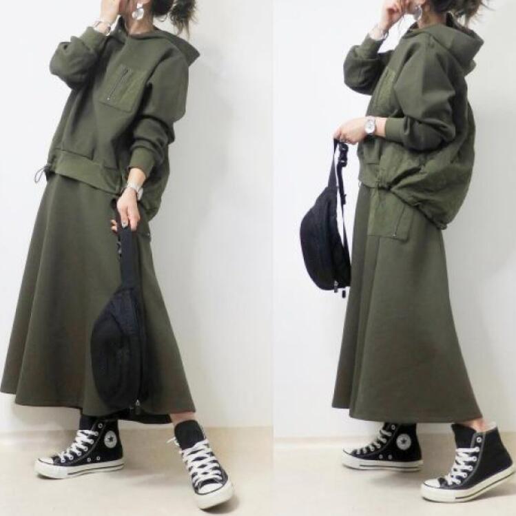 楽天市場】セットアップ レディース 秋 冬 パフスリーブセーター