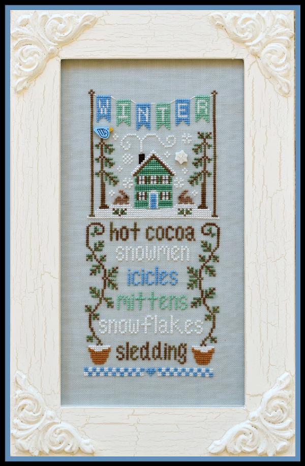 【楽天市場】Seasonal CelebrationsWinter・クロスステッチ 図案 チャート 刺繍 手芸*Country