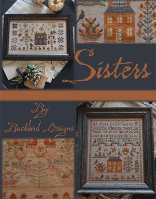 Sisters・クロスステッチ 図案 チャート 刺繍 手芸*Blackbird Designs*