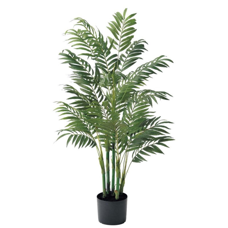 人工観葉植物 アレカパーム （ポット付き） グリーン 高さ105cm （P292-a50806) （代引き不可） インテリアグリーン フェイクグリーン｜人形のゆめさき 24,075円