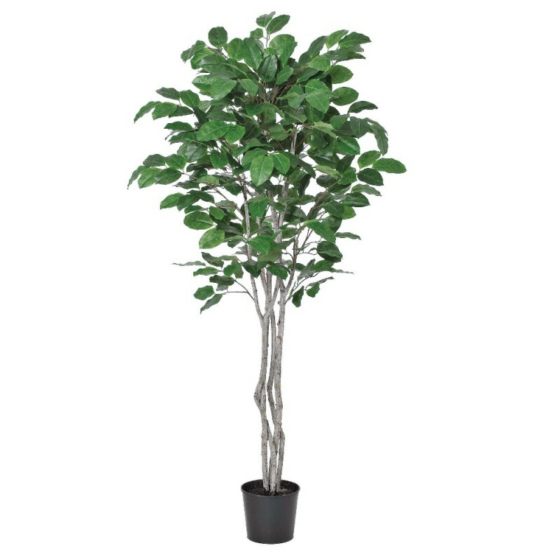 人工観葉植物 ジャイアントツリー （ポット付き） グリーン 高さ200cm （P278-a50915) （代引き不可） インテリアグリーン フェイクグリーン
