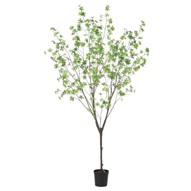 人工観葉草木 ドウダン （ポット付き添い人） 緑であること 高さ190糎 （P279-a51063) （代引っ張ること不可） 室内装飾緑であること フェイクグリーン