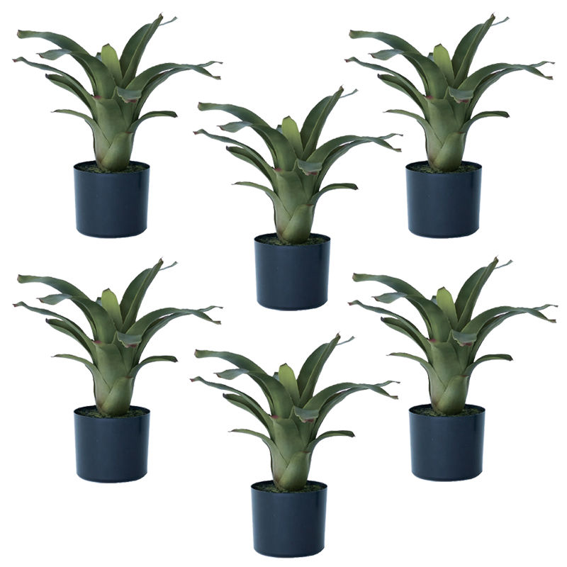 人工観葉植物 フリーセア ポット 40（6個入り）992170 観葉植物 （代引き不可） インテリア フェイクグリーン 造花 GARDEN PLANT （p37）｜人形のゆめさき
