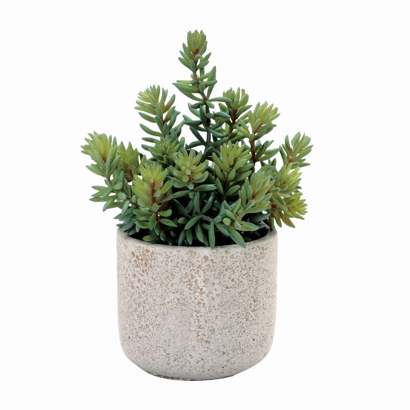 人工観葉草木 セ防波堤 ポット 光触媒産業 高さ23糎 （P190-zv8143) （代引っ張ること不可） 室内装飾緑であること フェイクグリーン
