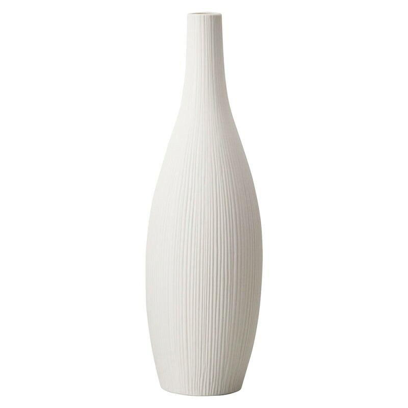 花瓶 フラワーベース Ceramic Flower+ bulbo ブルボ matt white （1個入り） [171-815-101] [p35] 磁器 （代引き不可） インテリア ディスプレイ｜人形のゆめさき