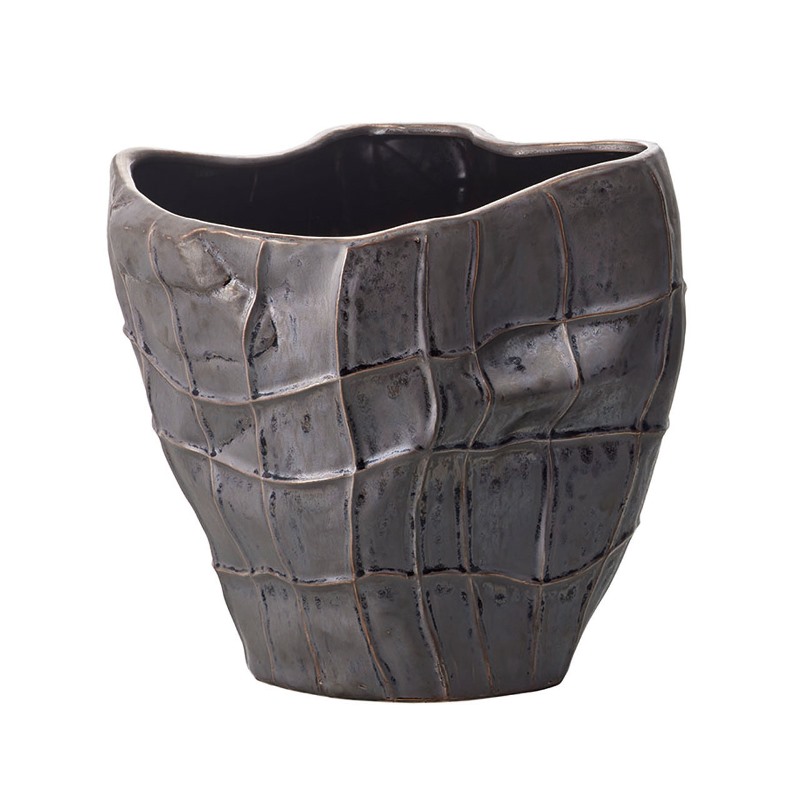 花瓶 フラワーベース Ceramic Display sombre ソンブル pearl black （1個入り） [177-894-811] [p54] ストーンウェア （代引き不可） インテリア ディスプレイ