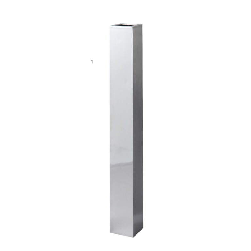 花瓶 フラワーベース Meｔal aluminum PILLAR アルミニウム ピラー silver （1個入り） [570-292-700] [p156] アルミニウム （代引き不可） インテリア ディスプレイ