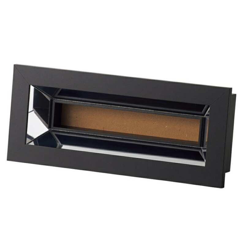 花瓶 フラワーベース Frame Mirror box frame ミラー ボックス フレーム black （1個入り） [680-102-800] [p176] MDF （代引き不可） インテリア ディスプレイ