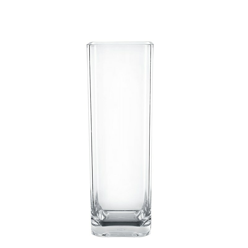 花瓶 フラワーベース Polycabonate PC quadrangular ピーシークアドラングラー clear （1個入り） [931-125-000] [p140] ポリカーボネート （代引き不可） インテリア ディスプレイ