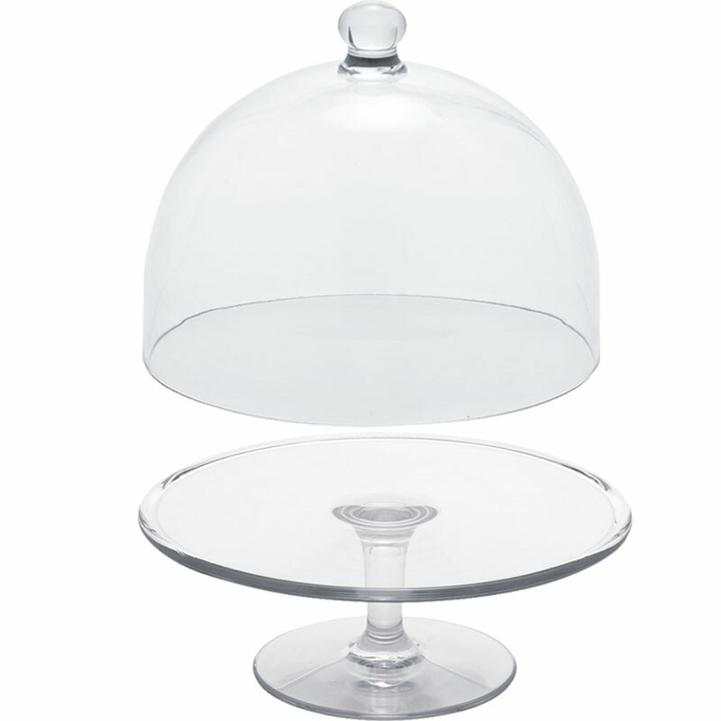 クリアドーム Polycabonate PC compote ピーシーコンポート clear カバー付き （1個入り） [934-002-000a] [p146] ポリカーボネート （代引き不可） キッチン インテリア ディスプレイ