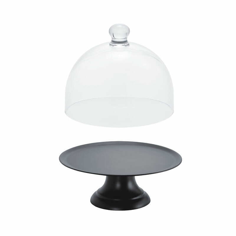 クリアドーム Polycabonate MF compote エムエフコンポート black 覆いかぶせる付き添い人 （1個入り口・入口） [974-010-800a] [p146] メラミン （代引っ張ること不可） 勝手もと 室内装飾 見せびらかす