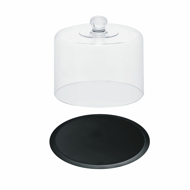 クリアドーム Polycabonate MF plate エムエフプレート black 覆いかぶせる付き添い人 （1個入り口・入口） [974-020-800b] [p146] メラミン （代引っ張ること不可） 勝手もと 室内装飾 見せびらかす