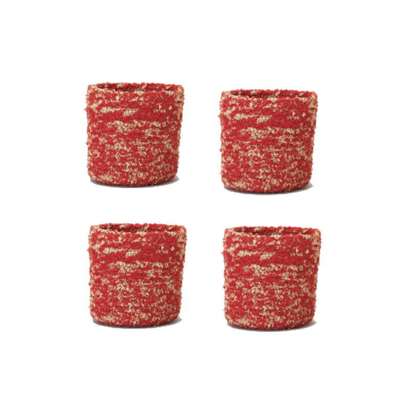 花・観葉植物用ポット ジュートポット 12 KR natural （4個入り） 39033 バスケット （代引き不可） ミニ鉢カバー FARM （p265）