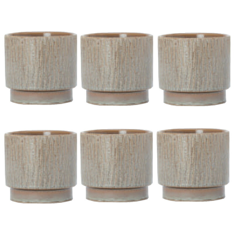 花・観葉植物用ポット ライサ 11 C ceramic （6個入り） 40083 鉢タイプ （代引き不可） ミニ鉢カバー FARM （p71）
