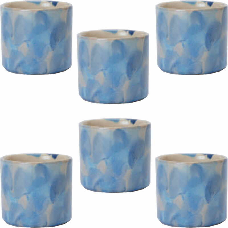 花・観葉植物用ポット ダシャ 9 ceramic （6個入り） 40172 鉢タイプ （代引き不可） ミニ鉢カバー FARM （p72）