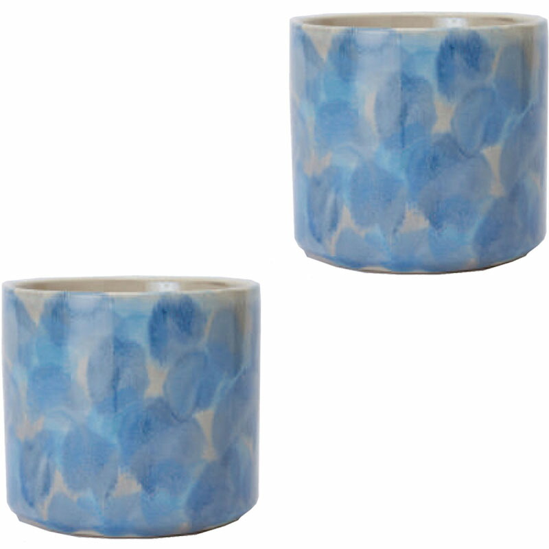 花・観葉植物用ポット ダシャ 16 ceramic （2個入り） 40173 鉢タイプ （代引き不可） 小型鉢カバー FARM （p72） 8,179円