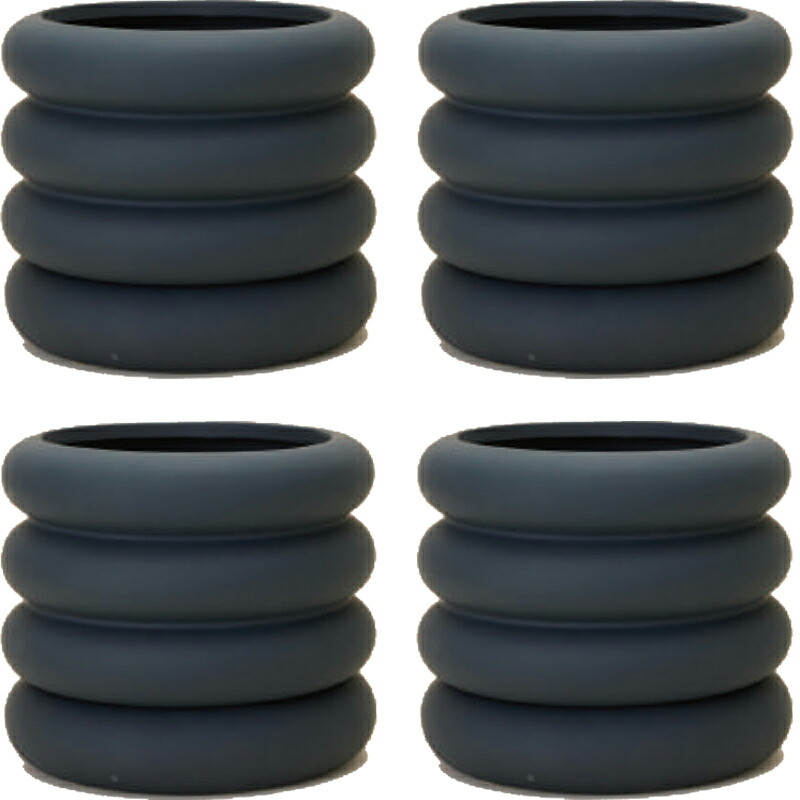 花・観葉植物用ポット ヴェエノ 16 N ceramic （4個入り） 40195 鉢タイプ （代引き不可） 小型ポット FARM （p21）
