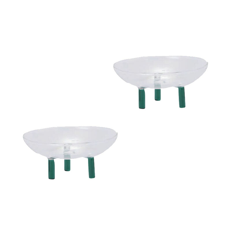 花・観葉植物用ポット モスボールトレイ 5G glass （2個入り） 93234 ガラス （代引き不可） ミニポット プランター FARM （p128）