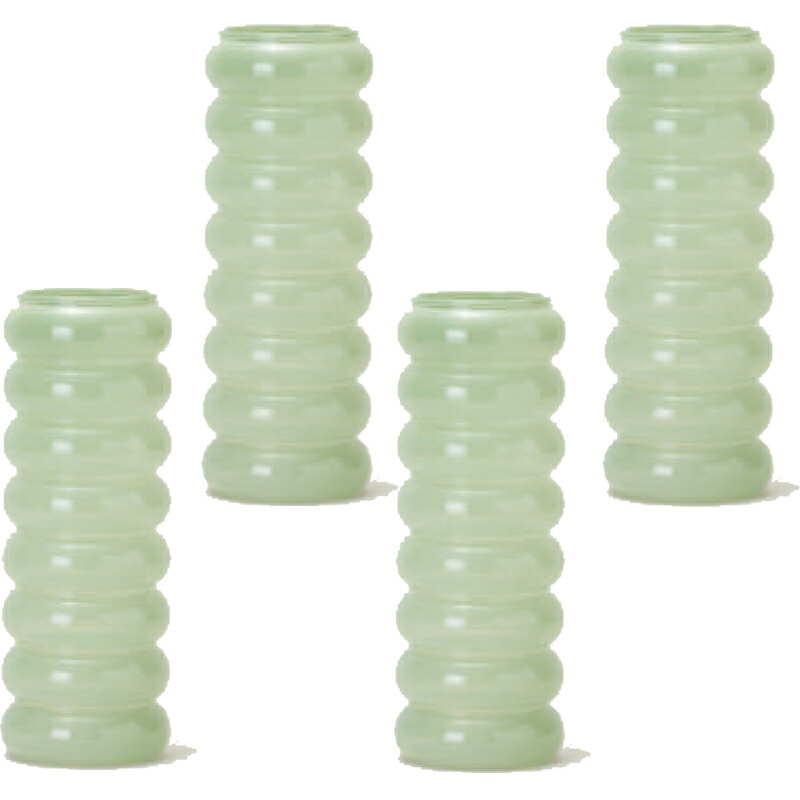 花・観葉植物用ポット サビナ 20 G glass （4個入り） 93242 花瓶 （代引き不可） 小型サイズ フラワーベース FARM （p278）