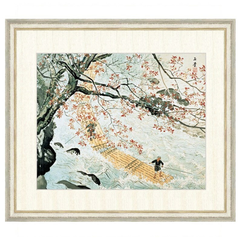 富取風堂・日本画・春興 輝く高品質な 富取風堂・日本画・春興 絵画 - 絵画