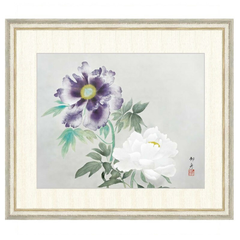 速水御舟、葡萄にカリン、希少・額装画集画、新品額付、コンディション良好 楽天市場】速水御舟 『墨牡丹』 高級額装 : 光ネット組合 楽天市場店