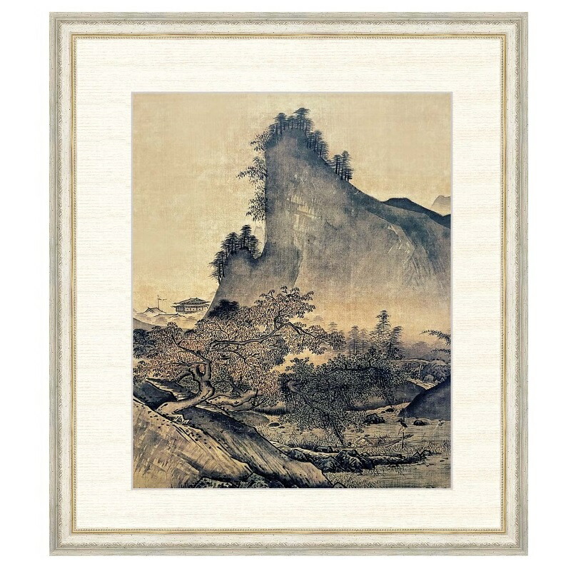 楽天市場】縮小絵巻物〈国宝 四季山水図(山水長巻)〉雪舟 : 京都
