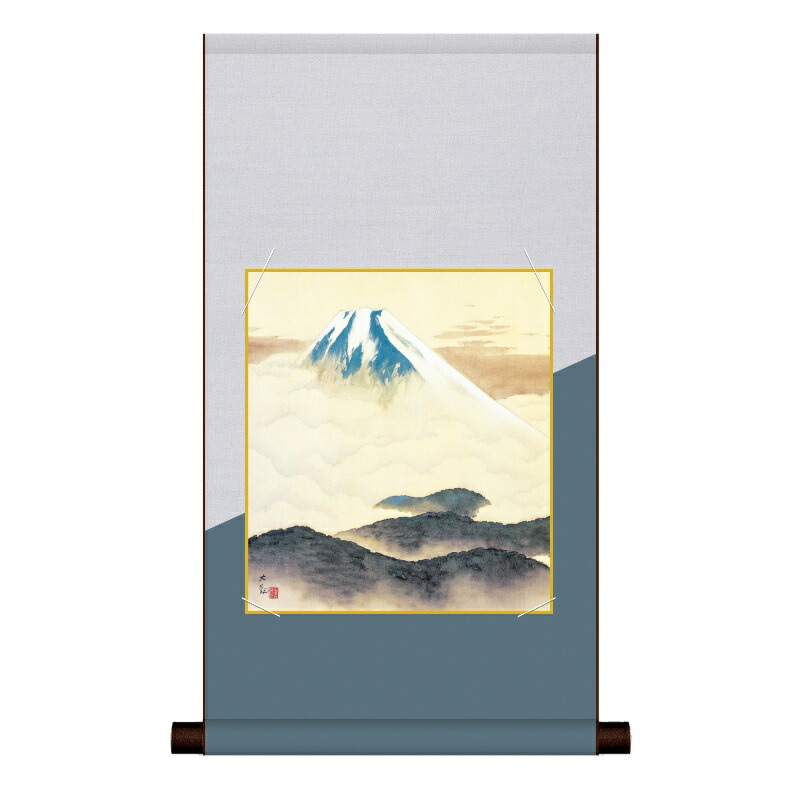 楽天市場】色紙絵 複写複製画色紙【横山大観】無我 k10-003 大観