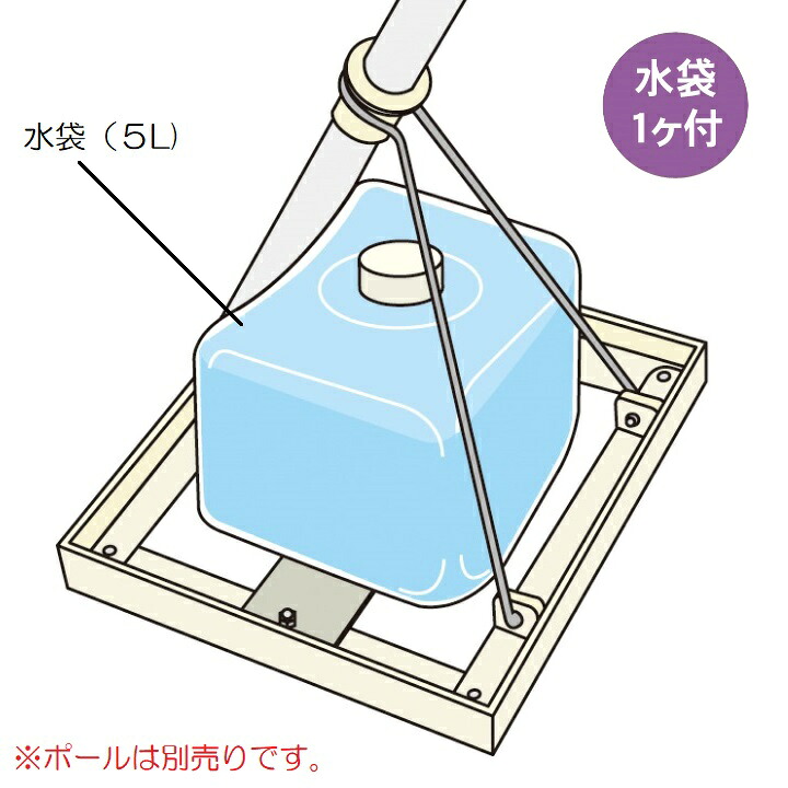 徳永鯉 鯉のぼり用 ウェイトタイプ取り付き手道具 [b-300-367] 日本の言い慣わし文明 こい旗幟