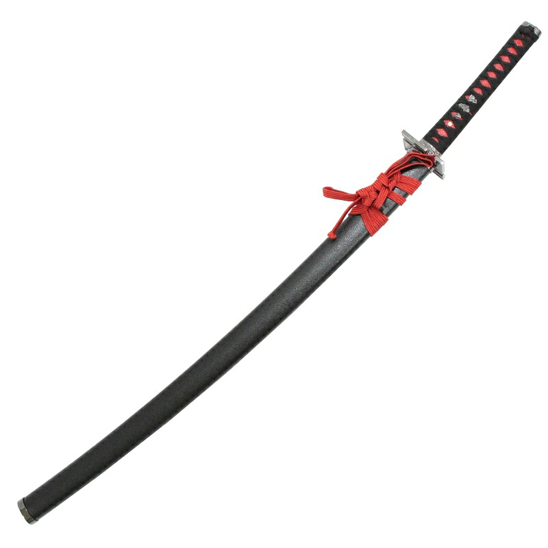 模造刀 美術刀 黒斬剣 大刀 刃紋入り刀身 メッキ合金[neu092]日本刀 美術刀剣 おもちゃ 通販（代引き不可）｜人形のゆめさき