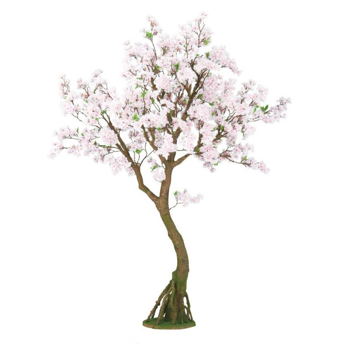人工観葉植物 桜 コアッド 230 ポット付き 高さ230cm (P19-99341) (代引き不可) インテリアグリーン フェイクグリーン