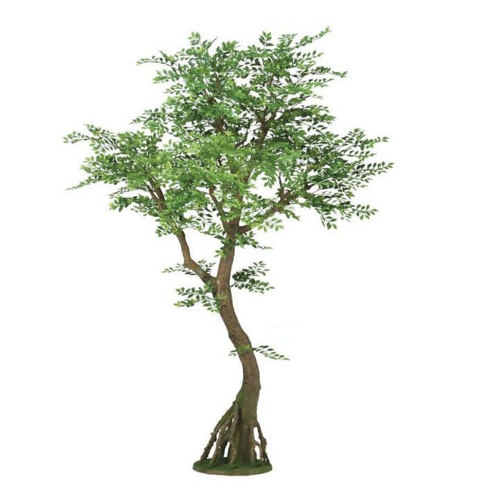 人工観葉植物 ゴールデンリーフ コアッド 200 高さ200cm (P15-99352) (代引き不可) インテリアグリーン フェイクグリーン