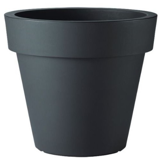 インテリア ポット プランター euro3plast イコン -Ikon- 100 （BK） 高さ89cm （P163-99607) （代引き不可） 人工樹木用