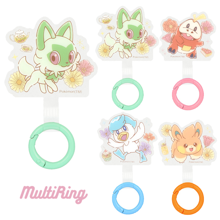 楽天市場】ポケモン ストラップホルダー マルチリングプラス