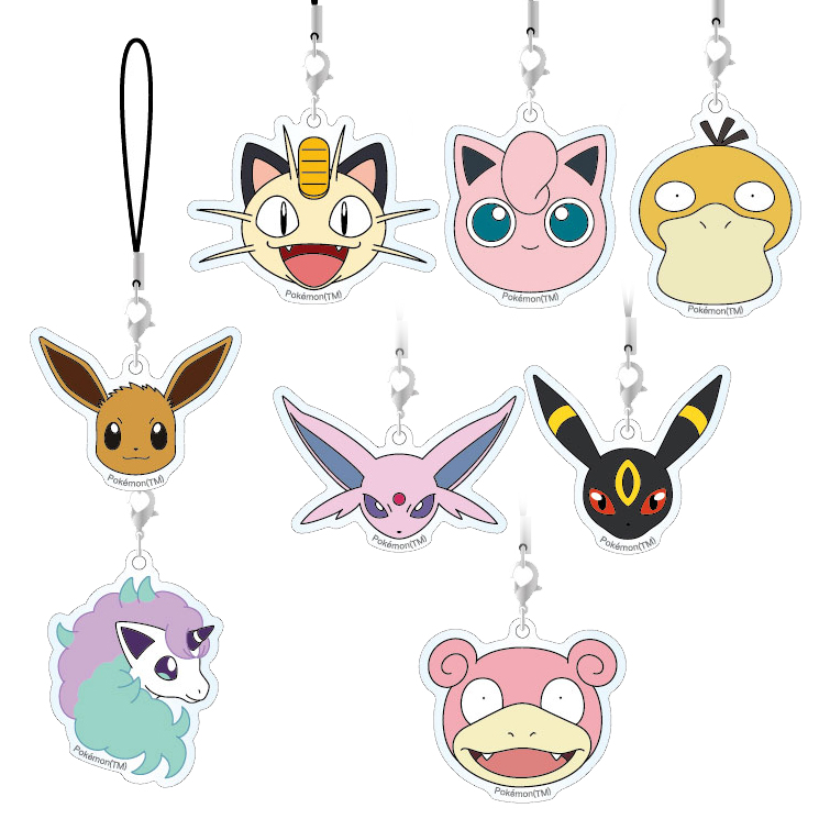 ポケモン・キャラクター ストラップ多数セット gourmandise ポケモン ストラップ スマホ モバイル アクリル