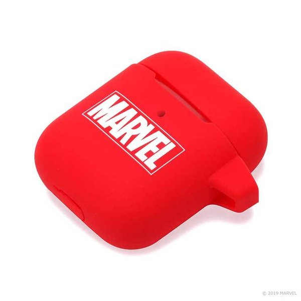 楽天市場 Air Pods ケース Marvel Marvel ロゴ レッド シリコン ソフト カバー さらさら シンプル カッコイイ オシャレ おしゃれ キャラ Pga クロスロード 楽天市場店