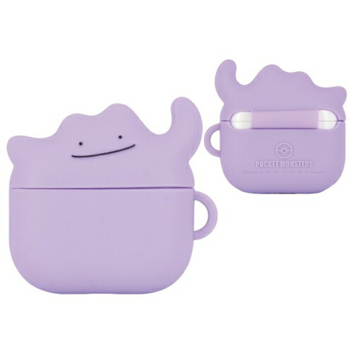 Airpods 第3世代 ケース ポケモン メタモン シリコンカバー 保護 かわいい 可愛い おしゃれ オシャレ キャラ グルマン 送料無料