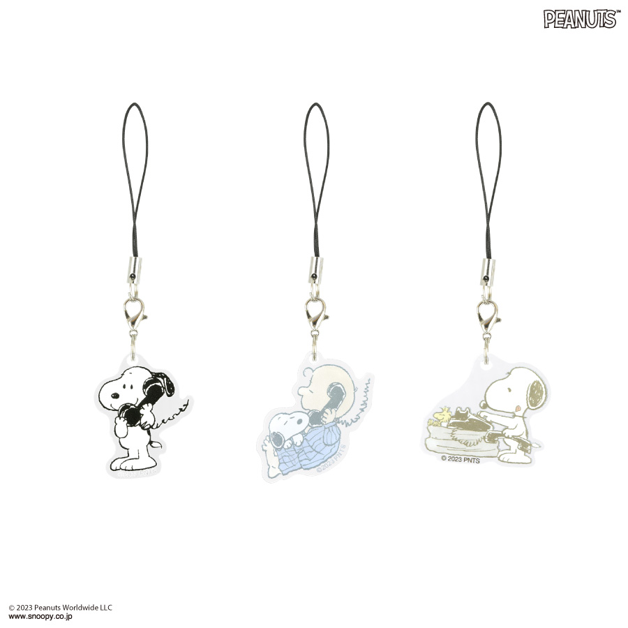 楽天市場】SNOOPY/スヌーピー・キラキラビーズ携帯ストラップ