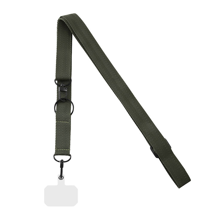 オリーブグリーン スマホストラップ　ネックストラップ ショルダーストラップ スマホショルダー ハンドストラップ UTILITY