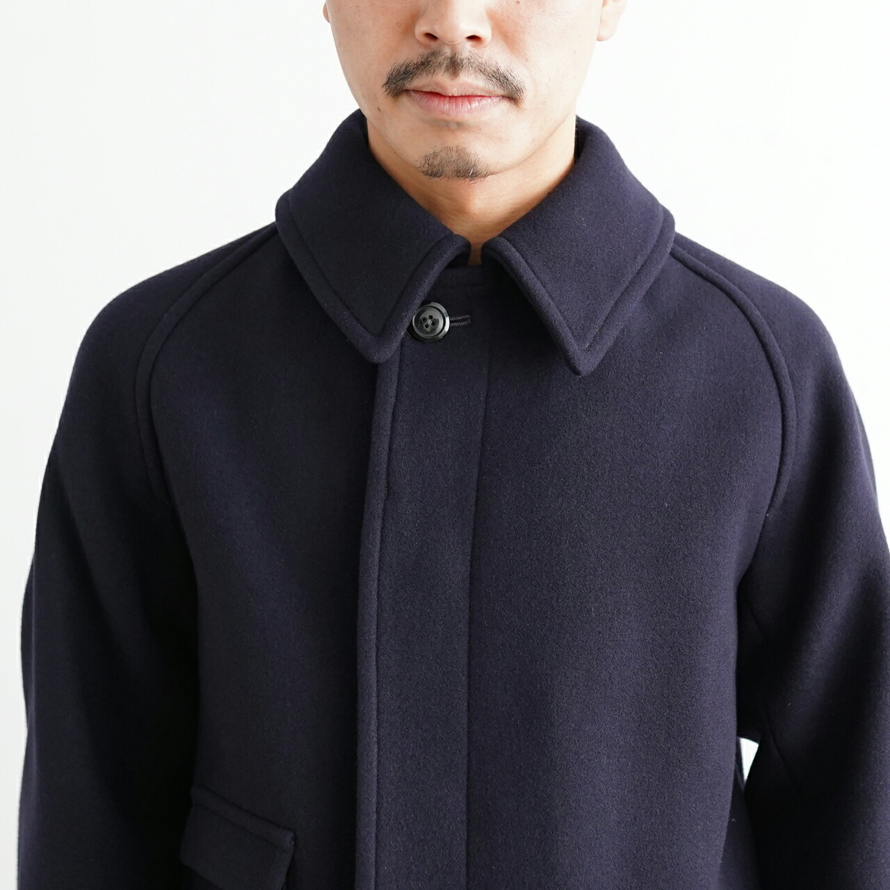 キャプテンサンシャイン トラベラー コート メンズ 21秋冬 ウール メルトン Aライン ステンカラー ラグラン Ks21fco01 Kaptain Sunshine Traveller Coat 送料無料 予約商品 0703 Linumconsult Co Uk